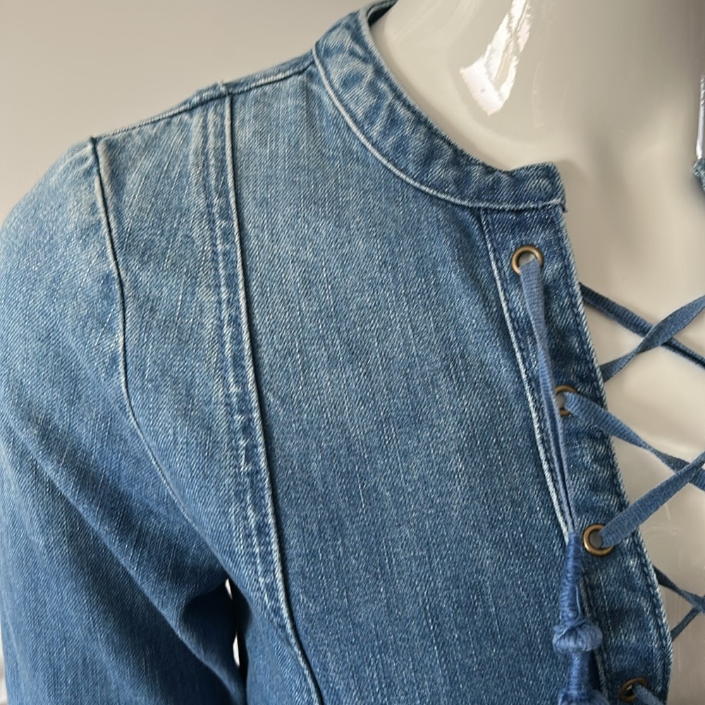 Ulla Johnson Denim Dress w/Pockets - Picture 10 of 16